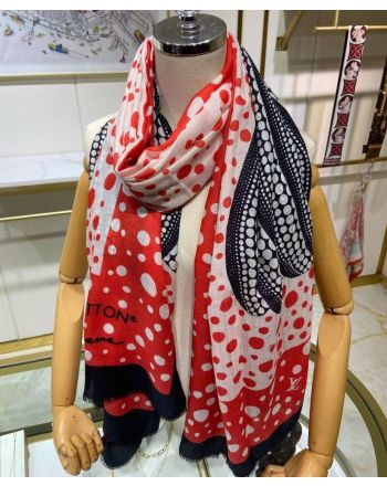 Louis Vuitton Women's LV x YK Infinity Dots Long Scarf